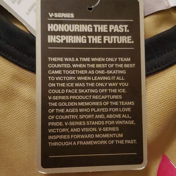 NWT Nike Canada Winnipeg Falcons Hockey Jersey 1st Olympics Champions - Picture 13 of 13